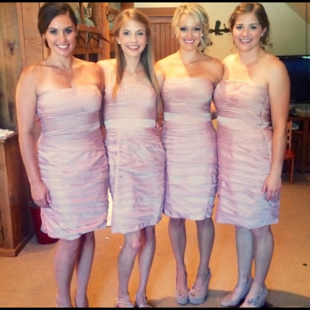 Monique lulllier strapless dress